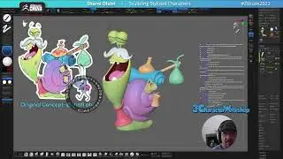 Sculpting Stylized Characters - Shane Olson - ZBrush 2022