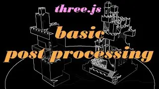 three.js - (Basic) Post Processors