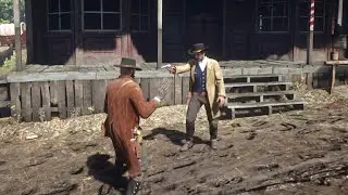 RDR2 - Arthur gets arrested for walking