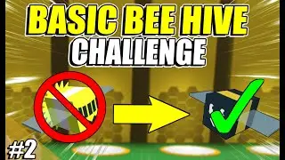 Basic Bee Hive ONLY Challenge #2 Finishing The First Shop and Two More Bees | Bee Swarm Simulator
