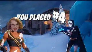 Trans girl plays fortnite for her second time with an individual lesbian (#4 victory royale edition)