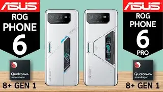 ROG Phone 6 VS ROG Phone 6 Pro | Comparison | @TechSpecsTS