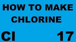 HOW TO MAKE CHLORİNE GAS / KLOR GAZI NASIL YAPILIR