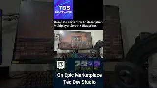 TDS Multiplayer Server + Blueprint For Unreal Engine 5 Cross Platform Multiplayer Game Announcement