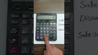 how to calculate 25 percent discount on calculator | discount in calculator 