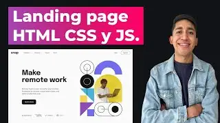 🚀 crear Landing Page (HTML + CSS + JS)