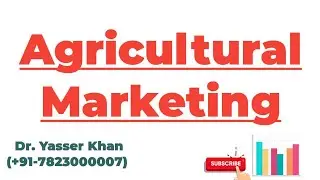 Agricultural Marketing