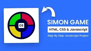 How To Create Simon Game | Javascript Project With Source Code