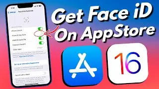 How To Use Face Id For App Store On iPhone 14 With IOS 16 | Put Face ID On AppStore