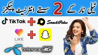 How To Subscribe Telenor Weekly Video Package For TikTok, SnackVideo, Youtube, Likee & Details