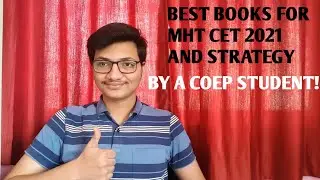 mht cet 2021 best books and preparation | By A COEP Student | mht cet 2021| 