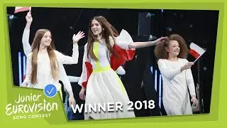 Roksana Węgiel - Anyone I Want To Be - Poland 🇵🇱 - WINNER - LIVE - Junior Eurovision 2018