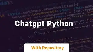 chatgpt python