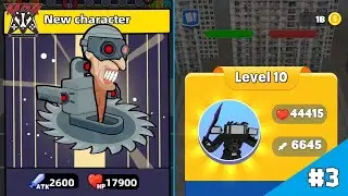 Merge War Skibidi vs Camera VS Zombie Evolution Battle Gameplay 3 | Merge Master