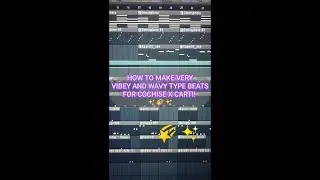 VIBES! How to make WAVY and AMBIENT Type Beats for Cochise x Playboi Carti in FL Studio!