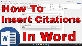 How to Insert Citations in Microsoft Word [Tutorial]