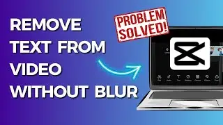 How to Remove Text or Watermark from Video without Blur in CapCut (Easy Guide 2024)