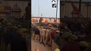 Massive crowd of devotees gather outside Ram Mandir for Ram Lalla’s darshan