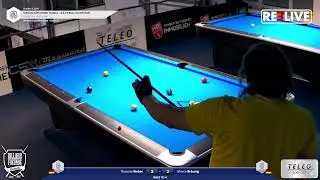 Thomas Weber vs Marco BräunigDIENSTAGSTURNIER 10-BALL 8.10.2024