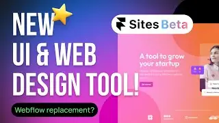 New UI & Web Design Tool Replaces Webflow!? | Framer Sites Beta | Design News