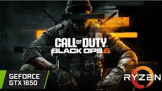 Call of Duty: Black Ops 6 - GTX 1650 - Beta FPS Test