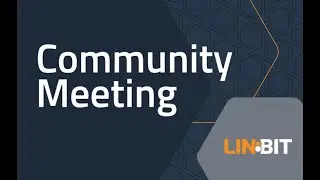 LINBIT Community Meeting - September 2024