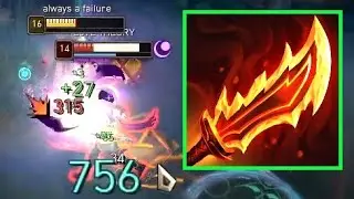 This is why you build NEW Rageblade...