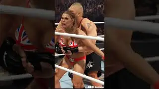 💥Brock Lesnar vs Ronda Rousey💥Part 1 WWE 2K24 #rondarousey #brocklesnar #wwe #wwe2k24 #shorts #viral