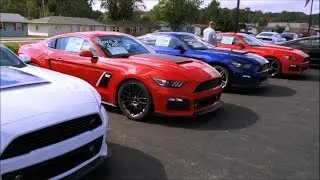 2015 Roush Mustangs Stages 1-3 Side by Side Comparison