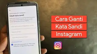 Cara Mengganti Kata Sandi Instagram