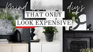 MIND BLOWING DIYS that only LOOK EXPENSIVE | Lux for Less Home Decor DIY ideas | IKEA Hack