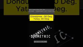 Photoshop İpuçları - İsometrik Yazı Yazmak (Photoshop Tips - Writing Isometric Text)