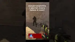 ПОВ:Договорился с другом играть только А плент!!! #csgo #приколыcsgo #memes