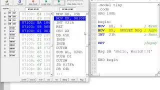 Hello World на Ассемблере