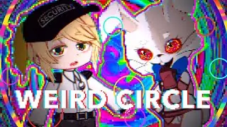 WEIRD CIRCLE || Vanny & Vanessa || EPILEPSY WARNING !!