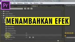 Tutorial #6: Cara Menambahkan Efek di Adobe Premiere Pro