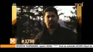 Daniel Bambo Tata pe mormant iti creste iarba la Taraf TV