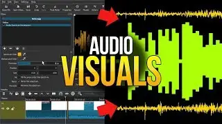 Audio Spectrum & Waveform Visualization in Shotcut Video Editor