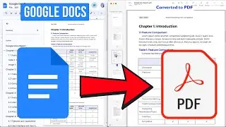 3 Methods How to Convert Google Docs to PDF || Sheets to PDF