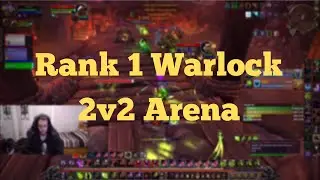 Rank 1 Warlock POV 2v2 Arena (BFA World of Warcraft)