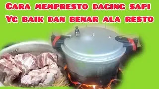cara mempresto daging sapi yg baik dan benar ala resto