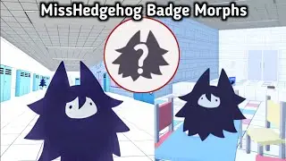 Roblox How To Get Secret MissHedgehog Badge Morphs In Fundamental Paper Education Rp Tutorial