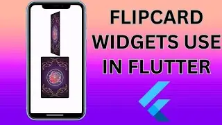 FlipCard used in flutter | new ui design flutter #flutter #learning #education