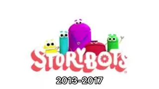 StoryBots historical logos