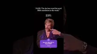 ESV vs. NASB