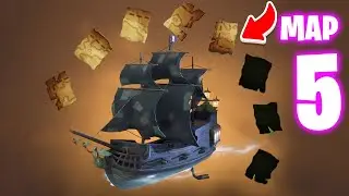 How To Complete Pirate Code Five quests to unlock map piece Five in Fortnite - Jack Sparrow Quest