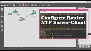 Configure Router NTP Server Client