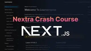 Nextra Crash Course 