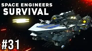 Space Engineers - Survival Ep #31 - Dangerous Reaver Encounter!!