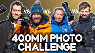 400mm Lens Photo Challenge (in 60mins) ft. Michael Shainblum and Mads Peter Iversen